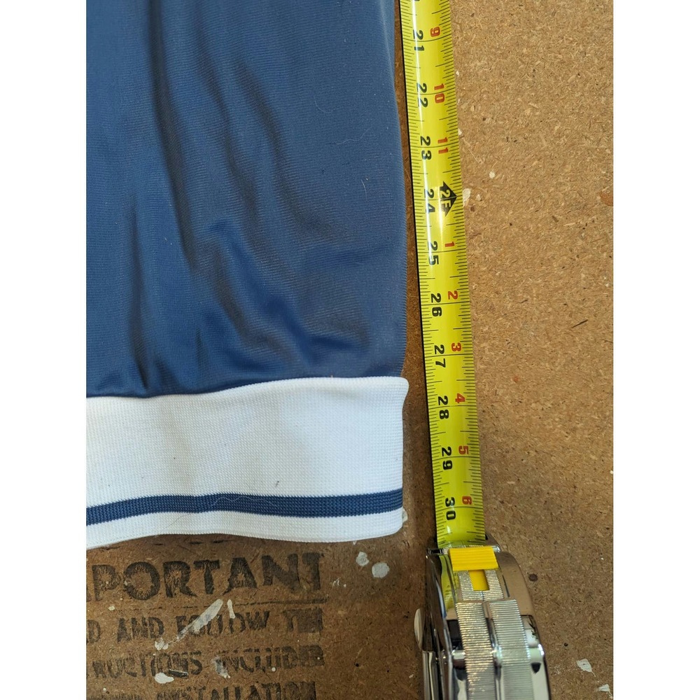 Nike Vintage 1980's Track Jacket Blue and White Activewear - Picture 8 of 10